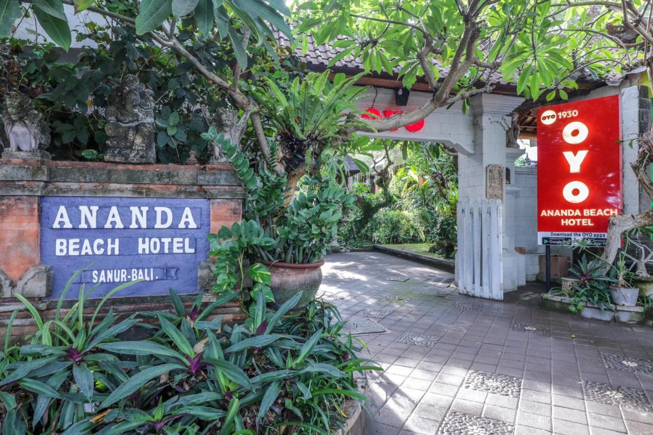 OYO 1930 Ananda Beach Hotel Sanur Exterior foto