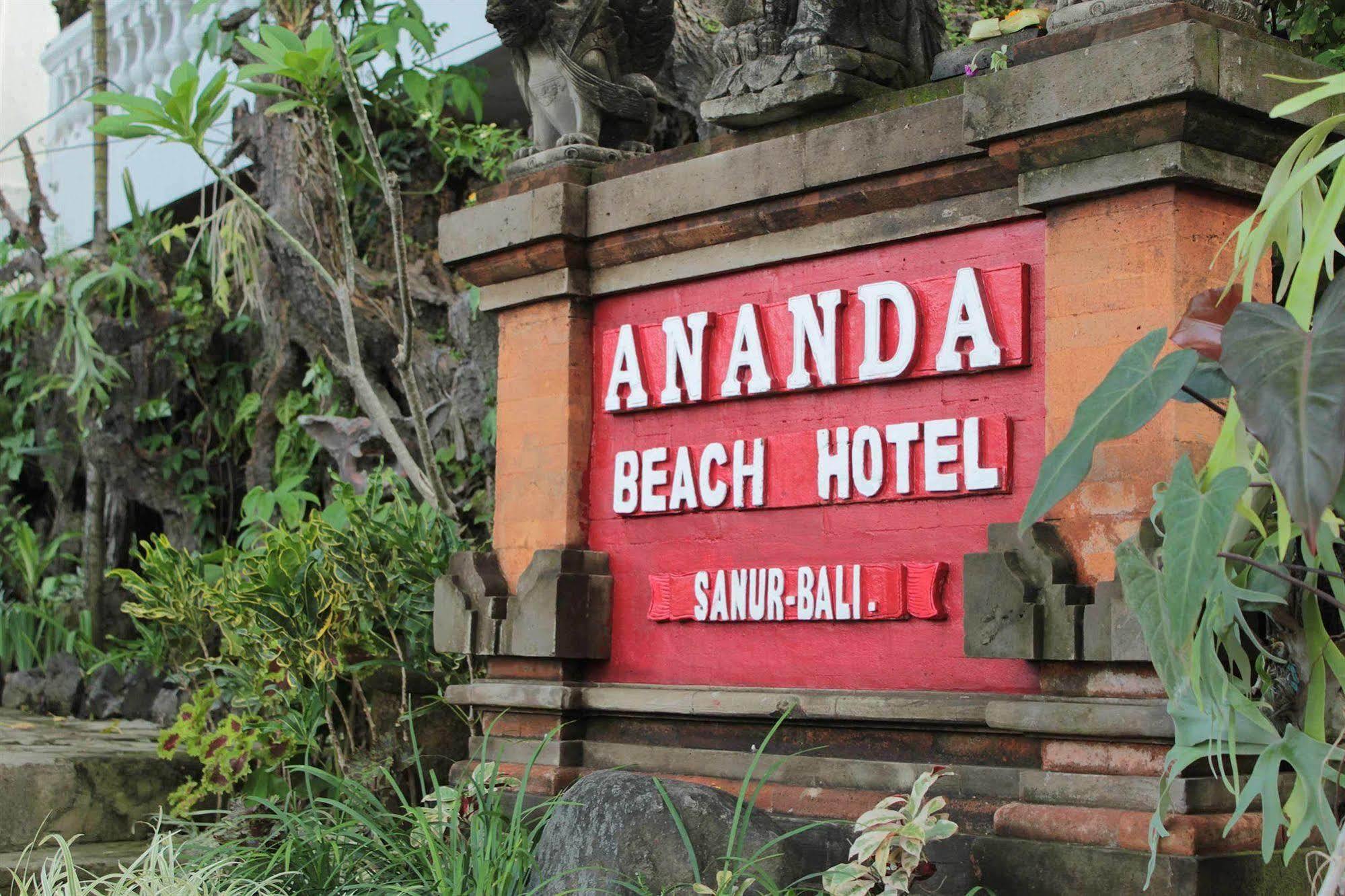 OYO 1930 Ananda Beach Hotel Sanur Exterior foto
